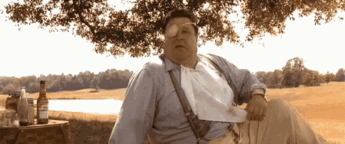 John Goodman Salute GIF