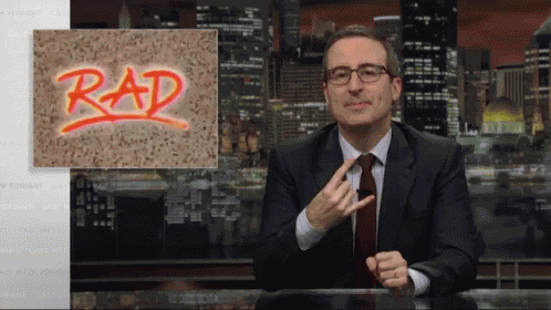 John Oliver Hand Sign GIF