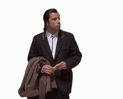 John Travolta Confused GIF