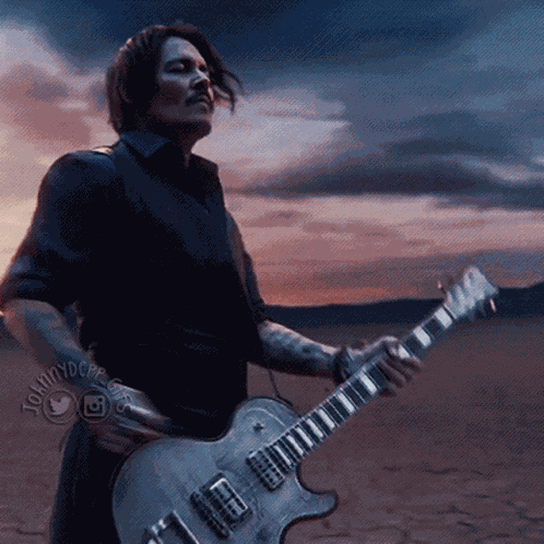 Johnny Depp Dior GIF