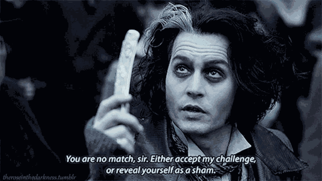 Johnny Depp Sweeney Todd GIF