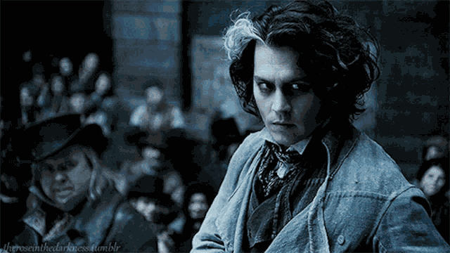 Johnny Depp Sweeney Todd GIF