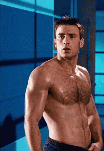 Johnny Storm Chris Evans GIF