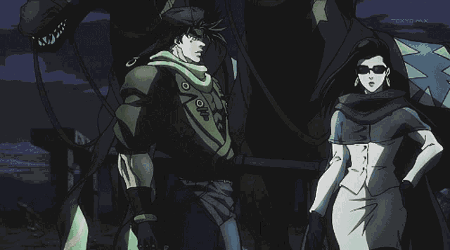 Jojos Bizarre Adventure Anime GIF