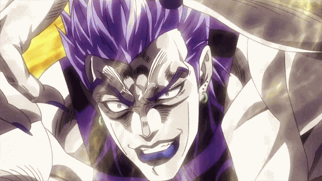 Jojos Bizarre Adventure Charging GIF