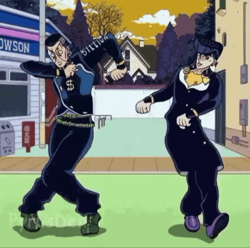 Jojo'S Bizarre Adventure Dance GIF