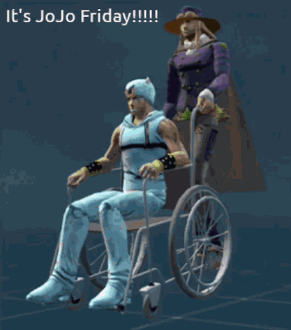Jojo'S Bizarre Adventure Johnny Joestar GIF