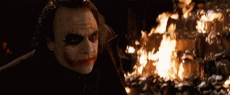 Joker Burn GIF