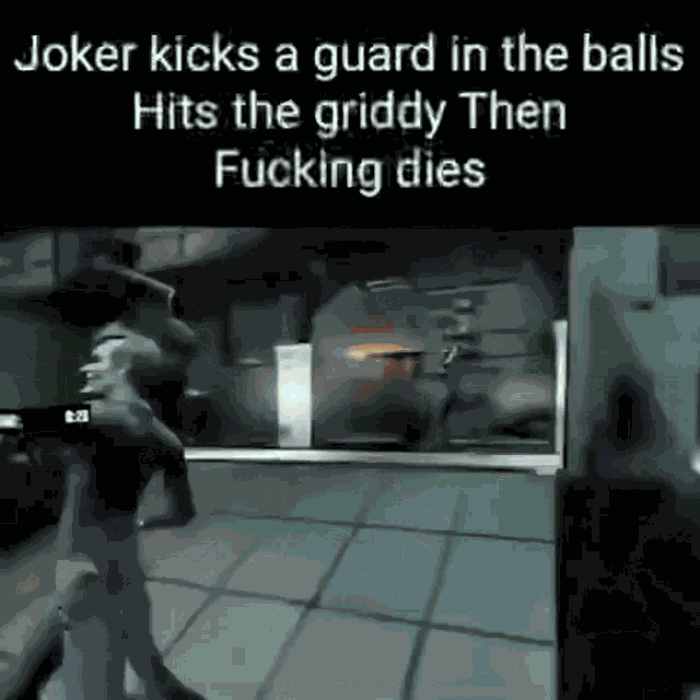 Joker Griddy GIF