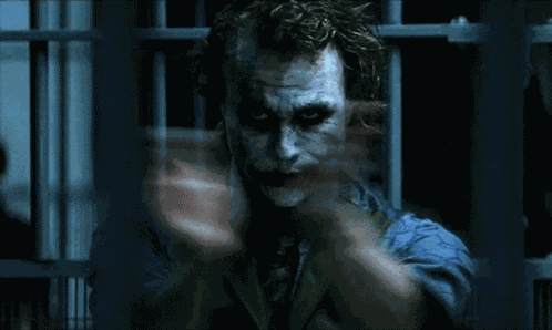 Joker Heath Ledger GIF