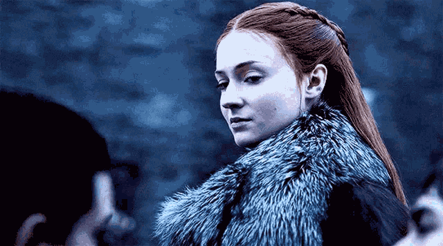 Jon Snow Sansa Stark GIF