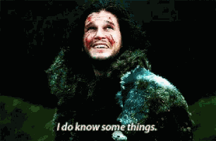 Jon Snow Things GIF