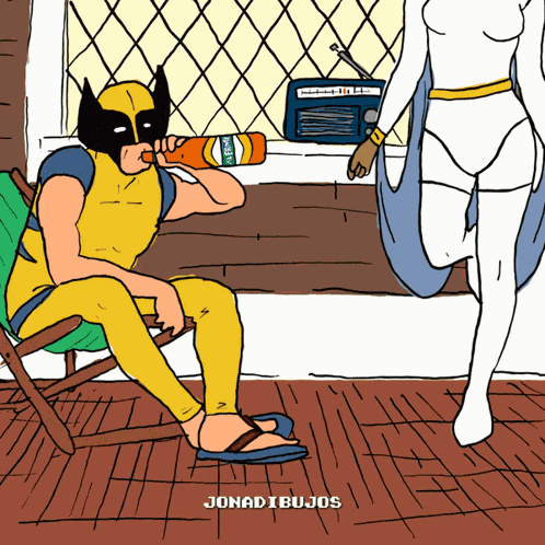 Jonadibujos Wolverine GIF