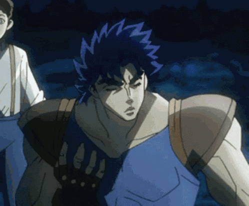 Jonathan Joestar Shake My Head GIF