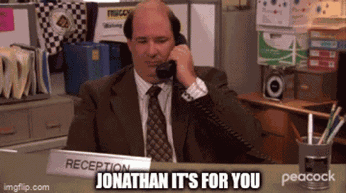 Jonathan Pick Up The Phone GIF