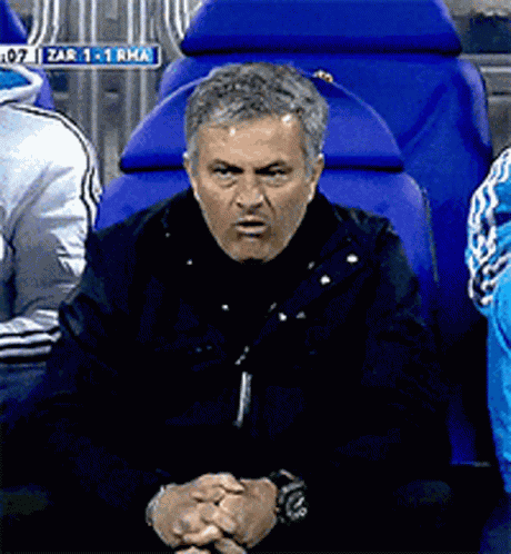 Jose Mourinho Grumpy GIF