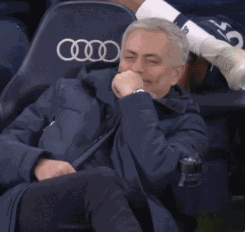 Jose Mourinho Laugh GIF