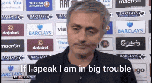 Jose Mourinho Sweet Trouble GIF