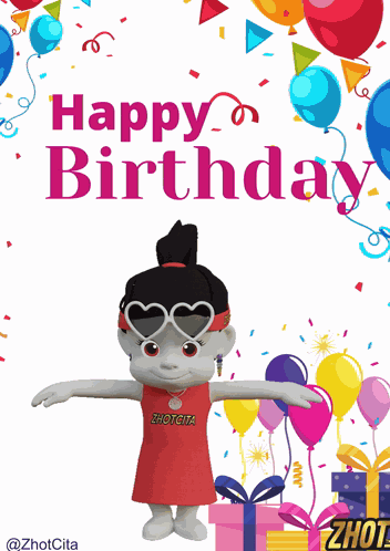 Joyeux Anniversaire Herzlichen Glückwunsch GIF