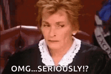 Judge Judy Face Palm GIF