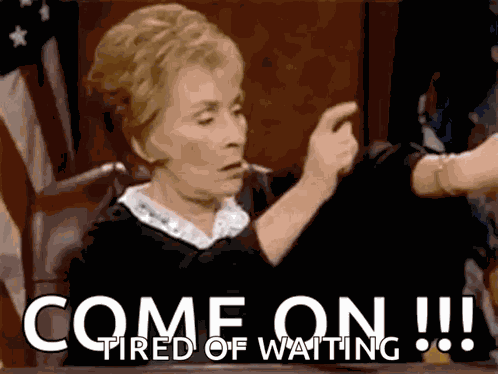 Judge Judy Time GIF