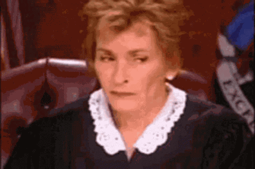 Judge Judy Watch GIF