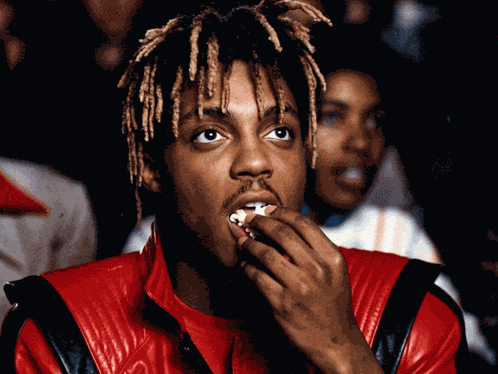 Juicewrld Eating Popcorn GIF