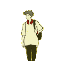 Jujutsu Kaisen Megumi Unbothered Sticker