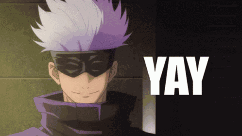 Jujutsu Kaisen Yay GIF