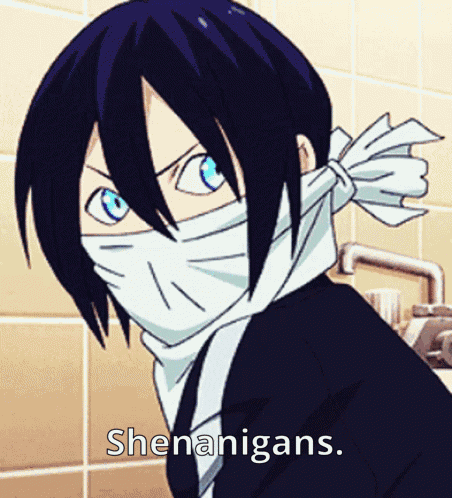 Jujutsu Shenanigans Yato GIF