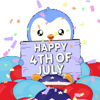 July 4th Murica Sticker