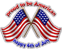 July4 America Sticker