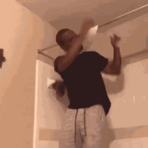 Jump Hanging GIF