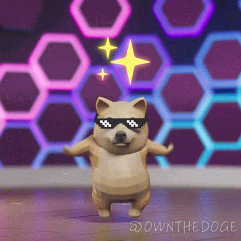 Jumping Jacks The Doge Nft GIF