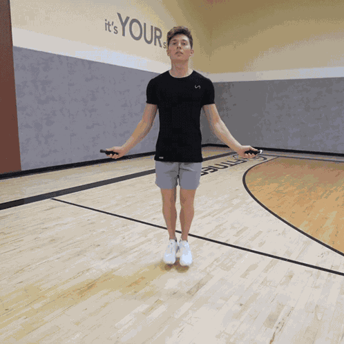 Jumping Rope Brandon William GIF
