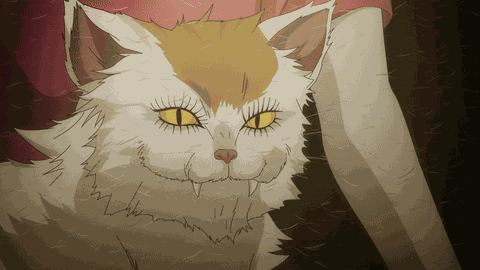 Junji Ito Cat GIF