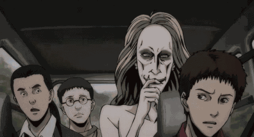Junji Ito Laugh GIF