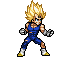 Jus Mugen Majin Vegeta Sticker