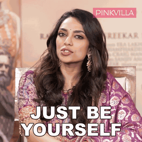 Just Be Yourself Sobhita Dhulipala GIF