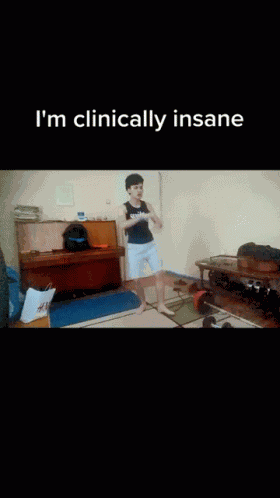 Just Burning Man Insane Clinically Insane GIF
