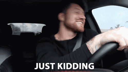 Just Kidding Jk GIF