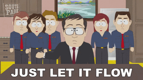 Just Let It Flow South Park GIF