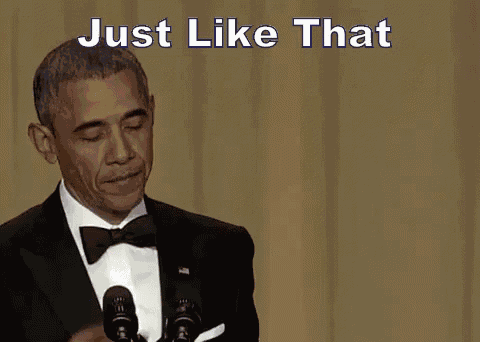 Just Like That GIF