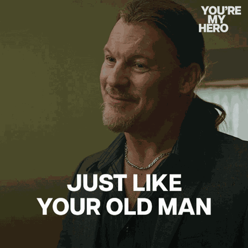 Just Like Your Old Man Chuck GIF