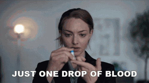 Just One Drop Of Blood Elizabeth Holmes GIF