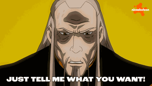 Just Tell Me What You Want Azulon GIF