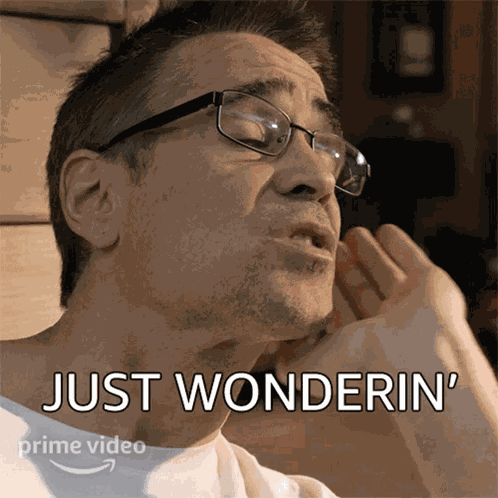 Just Wonderin John Volanthen GIF