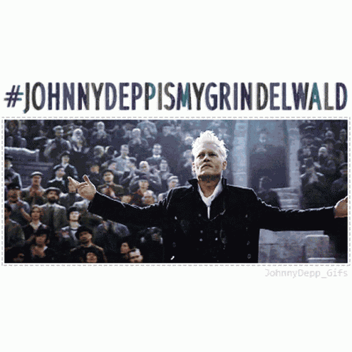 Justice For Johnny Depp Johnny Depp Is My Grindelwald GIF