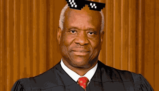 Justice Thomas Clarence Thomas GIF