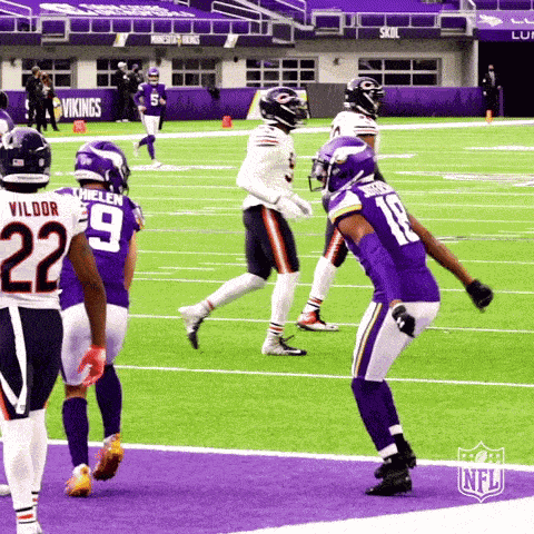 Justin Jefferson Adam Thielen GIF